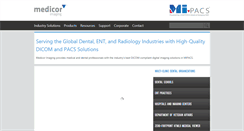 Desktop Screenshot of medicorimaging.com